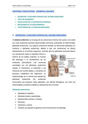 GENERALIDADES SISTEMA ENDOCRINO