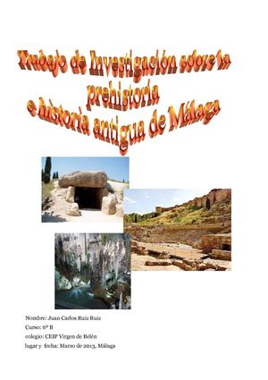Trabajo de investigacion sobre la prehistoria e historia antigua de Málaga JC.pdf