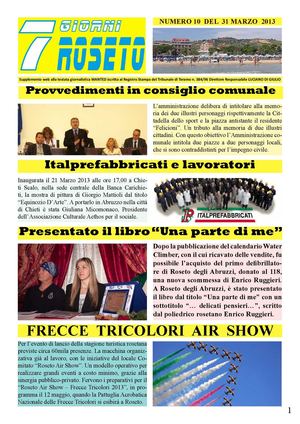7 giorni Roseto - 31 marzo 2013