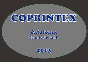 Catalogue Tennis de table 2012