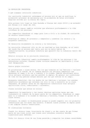 Primera revolución industrial