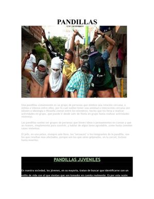 PANDILLAS
