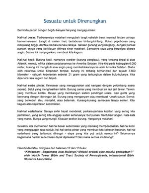 Calameo Seri Penciptaan Vs Evolusi Bagian2