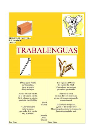 TRABALENGUAS