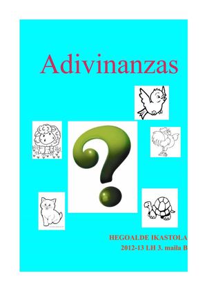 ADIVINANZAS