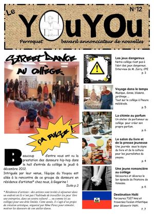 YouYou n°12 - Mars 2013 (cahier n°1)