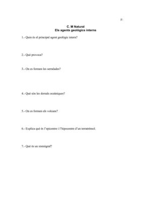 agents geològics interns