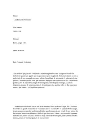 luis fernando veríssimo