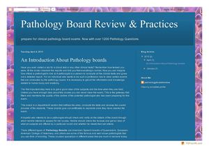 An Introduction About Pathology boards 