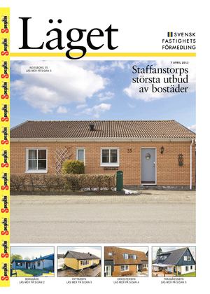 Svensk fastighetsförmedling April 2013 