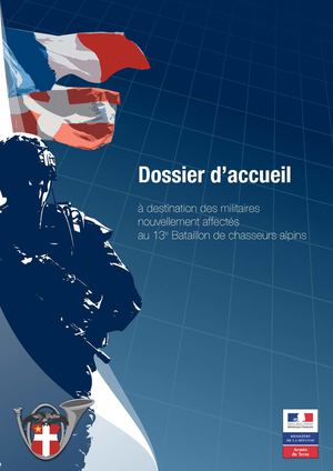Dossier d'acceuil 13 BCA