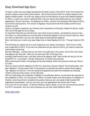 Easy Download App Sync