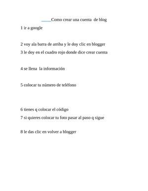 como crera una cuenta de blogger 