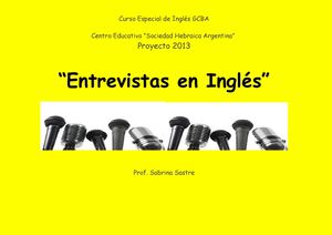 Proyecto Entrevistas en Inglés