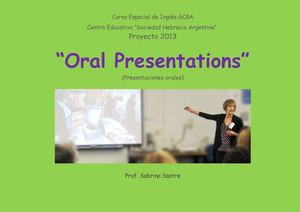 Proyecto Oral Presentations