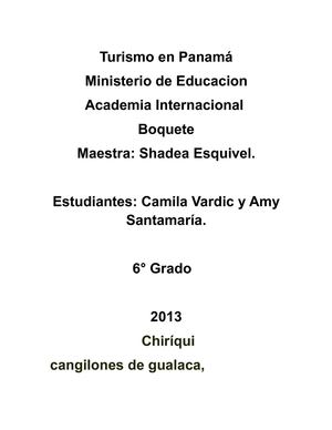 lugares turisticos de  panama