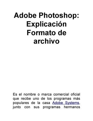 Adobe Photoshop