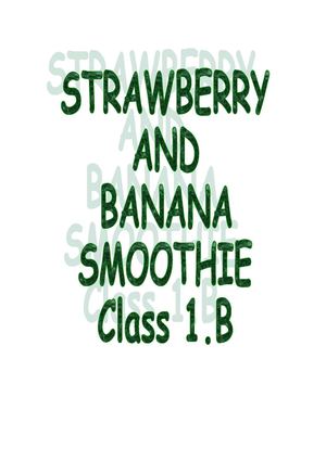 Smoothie 1.B