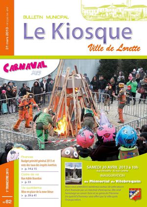 Kiosque 1er trimestre 2013