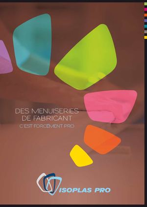 Maquette catalogue Isoplas Pro