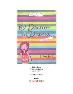 Diário de Débora - Liliane Prata