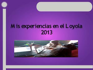 experiencias loyola