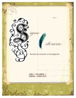 Signo Literario: Revista de creación e investigación (enero-junio)