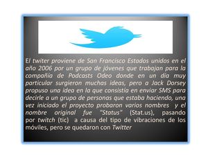 HISTORIA DE TWITER