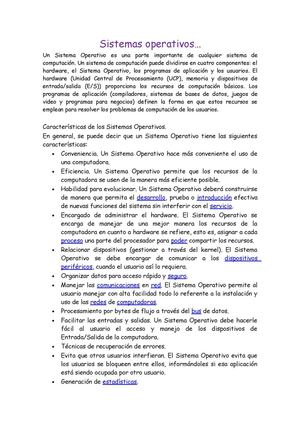 sistemas operativos .......... mar 