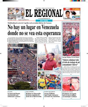 El Regional del Zulia 08-04-2013