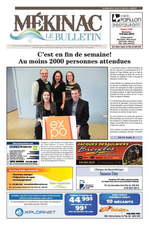 Le Bulletin Mékinac - Avril 2013