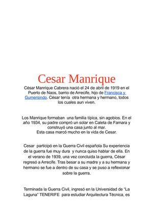 cesar manrrique