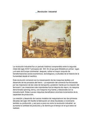 revolución industrial