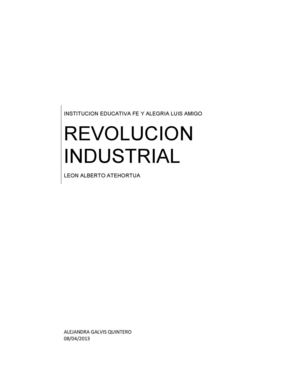 revolucion industrial