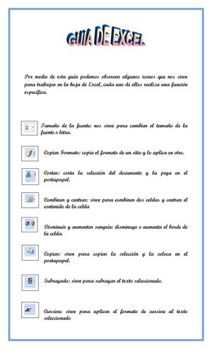Guía De Excel