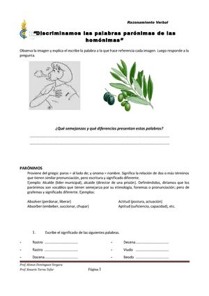PRAC. 3.Paronimia (1)