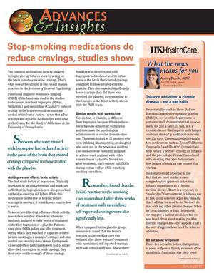 Smoking Medications Reduce Cravings 