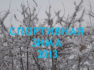 Спортивная зима 2013