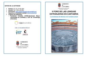 Díptico CEP- Foro Lenguas 13