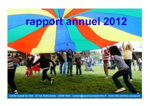 RAPPORT D'ACTIVITE 2012