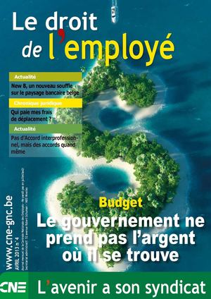 Le Droit de l'Employé Avril 2013