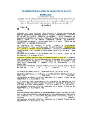 CONSTITUCION POLITICA