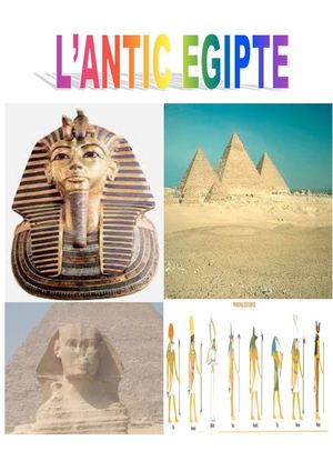 Projecte Egipte 5è A - Escola La Carpa (L'Hospitalet de Llobregat)