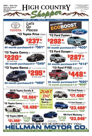 High Country Shopper 4.10.13