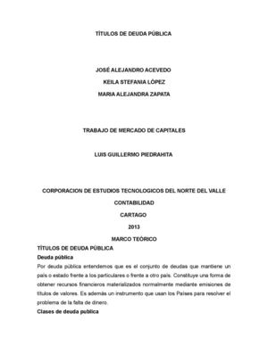 video Mercado de titulos de deuda