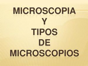 microscopia