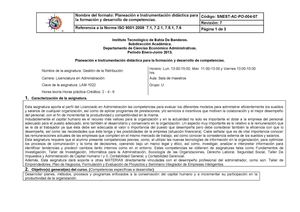 Instrumentacion didactica