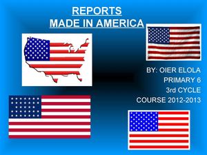 REPORTS MADE IN AMERICA