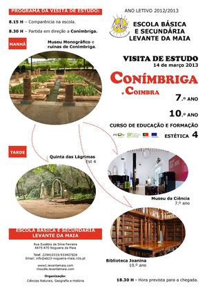 Visita de Estudo a Conimbriga