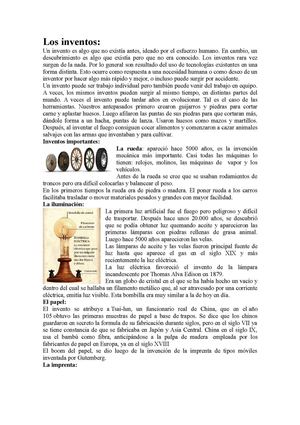 Calaméo - INVENTOS QUE CAMBIARON EL MUNDO DEL HOMBRE